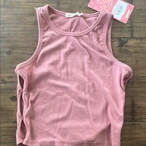 Pink Sleeveless Top